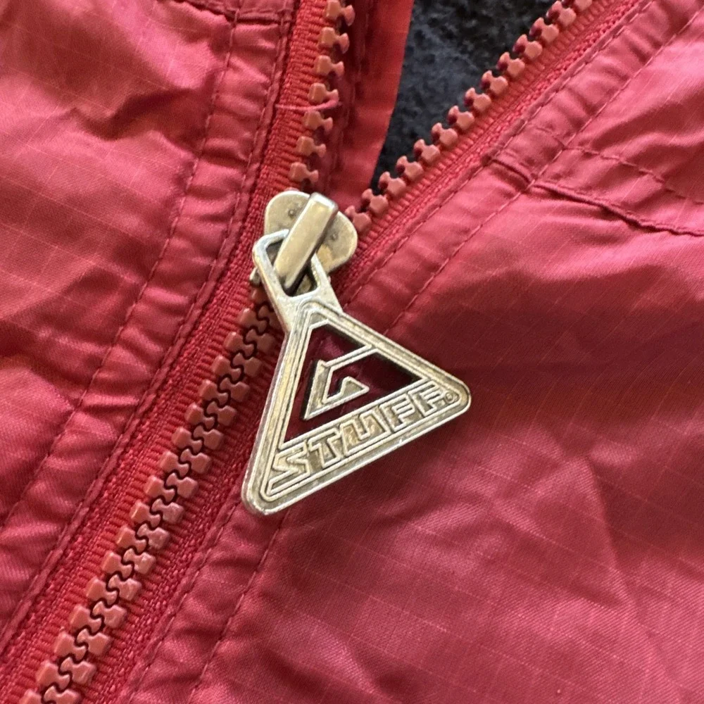 Vintage‎ Alabama Crimson Tide Puffer Jacket Mens XL 90s Genuine Stuff Red